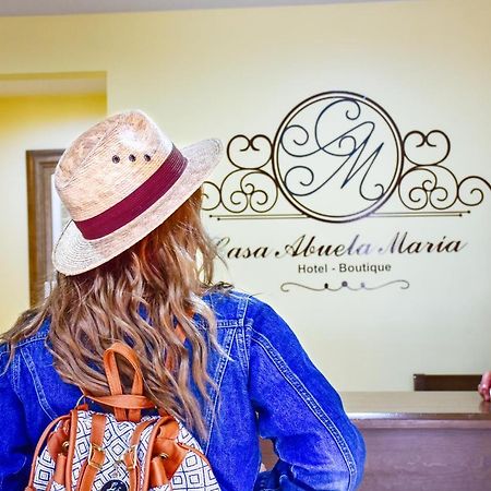 Hotel Boutique Casa Abuela Maria Oaxaca Eksteriør billede